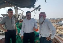 گزارش تصویری ؛بازدید مدیر شیلات شهرستان از اسکلههای صیادی جلالی، شغاب و جفره