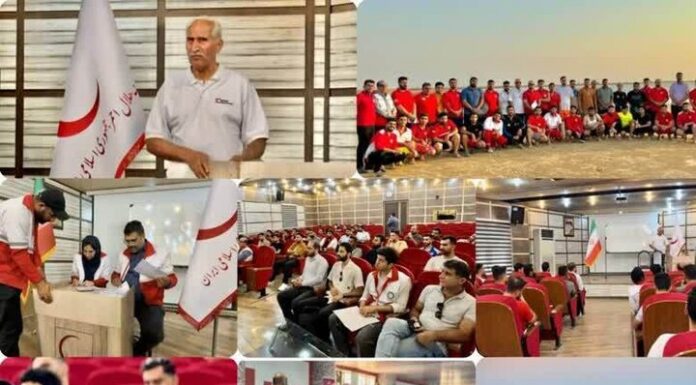 دوره تخصصی جستوجو و نجات در سیلاب در بوشهر برگزار شد