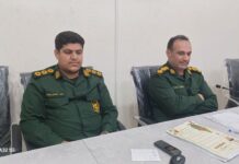 مبین شجاعیمقدم مسئول فرهنگی و هنری سپاه شهرستان بوشهر شد