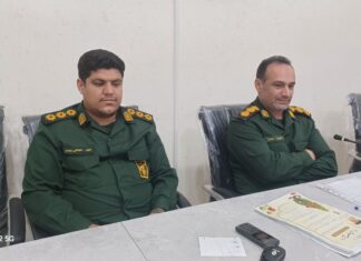 مبین شجاعیمقدم مسئول فرهنگی و هنری سپاه شهرستان بوشهر شد