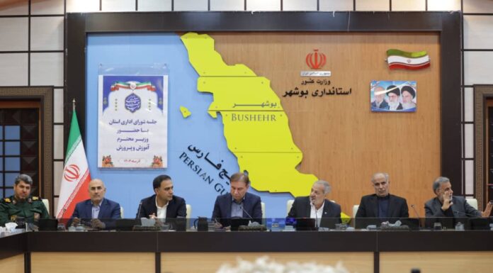 بوشهر، پیشتاز مدرسهسازی در کشور با ثبت رکورد ۸۶ درصد پیشرفت پروژهها