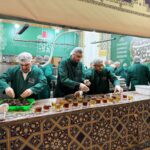 اعزام ۱۲۹ نفر از جهادگران و افراد نیازمند گروه جهادی شهید احمدیجوان به مشهد مقدس سومین سفر زیارتی ـ جهادی با حضور در چایخانه غدیر و خدمت در صحنهای نورانی حرم مطهر رضوی