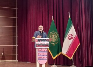 فریاد استکبارستیزی مردم بوشهر از میدان قدس تا سالن لیان طنینانداز شد